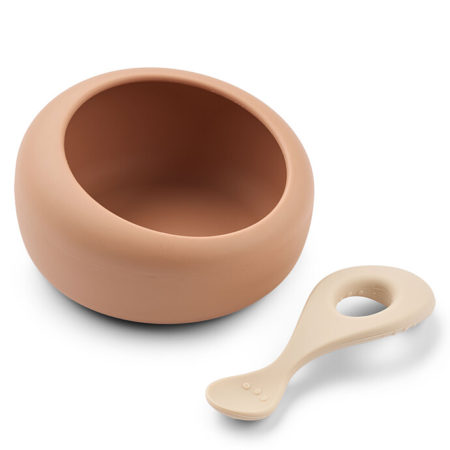 Bol et cuillère en silicone Sparia Liewood