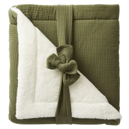 Couverture peluche double gaze & microfibre - A personnaliser-