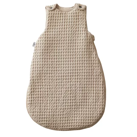 Gigoteuse ouatinée en coton gaufré latte - bb & Co