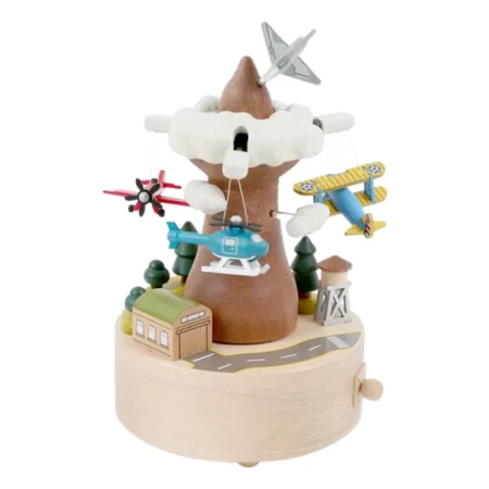Boite à musique avions à hélice