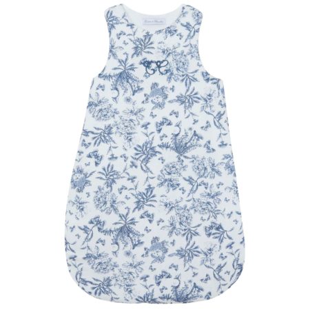 Gigoteuse Toile de Jouy bleu Tartine et Chocolat