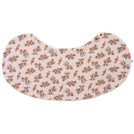 Bavoir 2 en 1 bi-matière (poncho/ épaule)