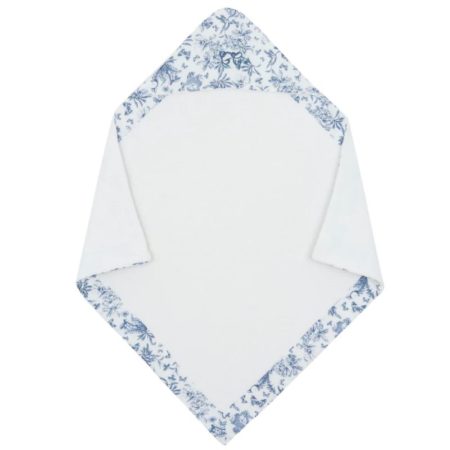 Cape de bain Toile de Jouy bleu Tartine et Chocolat