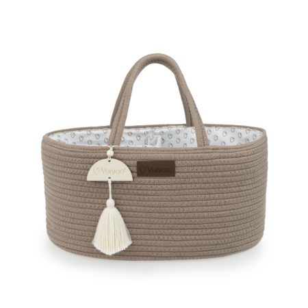 panier rangement Yunioo Brown